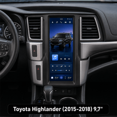 Toyota Highlander 2015-2018 - Ράδιο 9,7" με Apple CarPlay και Android Auto 