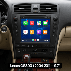Lexus GS300 2004-2011 - Ράδιο 9,7" με Apple CarPlay και Android Auto 