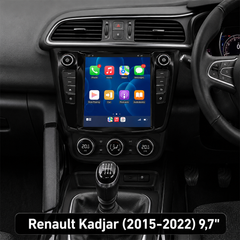 Renault Kadjar 2015-2022 - 9,7" ραδιόφωνο με Apple CarPlay και Android Auto 