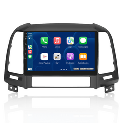 Hyundai Santa Fe 2006-2012 – Ράδιο 9" με Apple CarPlay και Android Auto 
