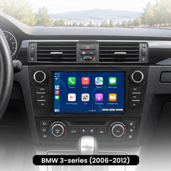 BMW 3-serie 06-12 ραδιόφωνο 7\" με Apple CarPlay και Android Auto