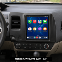 Honda Civic 2004-2009 - Ράδιο 9,7\" με Apple CarPlay και Android Auto 