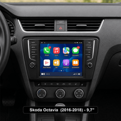 Skoda Octavia 2016-2018 - Ράδιο 9,7" με Apple CarPlay και Android Auto 