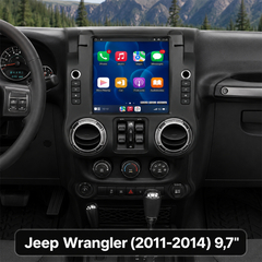 Jeep Wrangler 2011-2014 - Ράδιο 9,7" με Apple CarPlay και Android Auto 