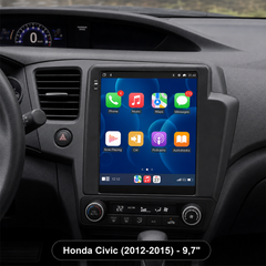 Honda Civic 2012-2015 - Ράδιο 9,7" με Apple CarPlay και Android Auto 