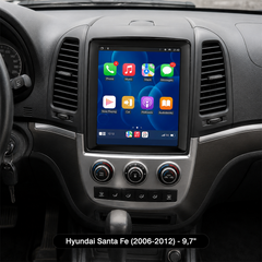 Hyundai Santa Fe 2006-2012 - Ράδιο 9,7" με Apple CarPlay και Android Auto 