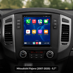 Mitsubishi Pajero 2007-2020 - Ράδιο 9,7" με Apple CarPlay και Android Auto 