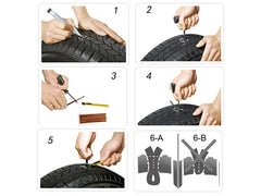 Carmotion κιτ επισκευής ελαστικών για tubeless ελαστικά 
