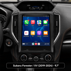 Subaru Forester / XV 2019-2024 - 9,7" Ράδιο με Apple CarPlay και Android Auto 
