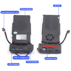 BMW 7 Series G11/G12 2018-2020 Ασύρματος φορτιστής κινητού με γρήγορη φόρτιση 10W 