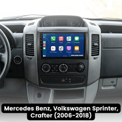<h2>Mercedes Sprinter 2006-2018 radio 9" με Wireless Apple CarPlay &amp; Android Auto</h2> 