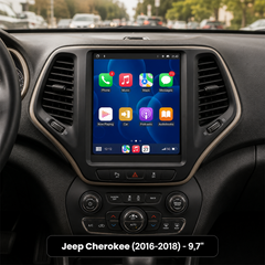 Jeep Cherokee 2016-2018 - Ράδιο 9,7" με Apple CarPlay και Android Auto 