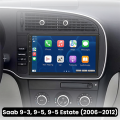 <h2>Saab 9-3 2007-2012 ραδιόφωνο 9" με Apple CarPlay και Android Auto</h2> 