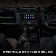 Land Rover Defender 2007-2016 - Ράδιο 9" με Apple CarPlay και Android Auto 