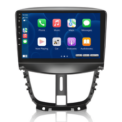 Peugeot 207 06-15 - Ράδιο 9" με Apple CarPlay και Android Auto 