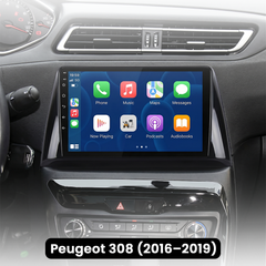 <h2>Peugeot 308 radio 2016-2019 9\" με Apple CarPlay και Android Auto</h2> 