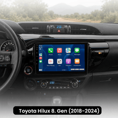 Toyota Hilux 8. Generation 2018-2024 - Ράδιο 10,1" με Apple CarPlay και Android Auto 