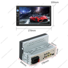 Universeel - 7" 1-din radio met Apple CarPlay en Android Auto (kabel) – Carmediaeurope.com