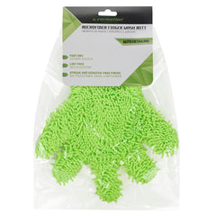 Γάντι πλυσίματος μικροϊνών chenille με mesh