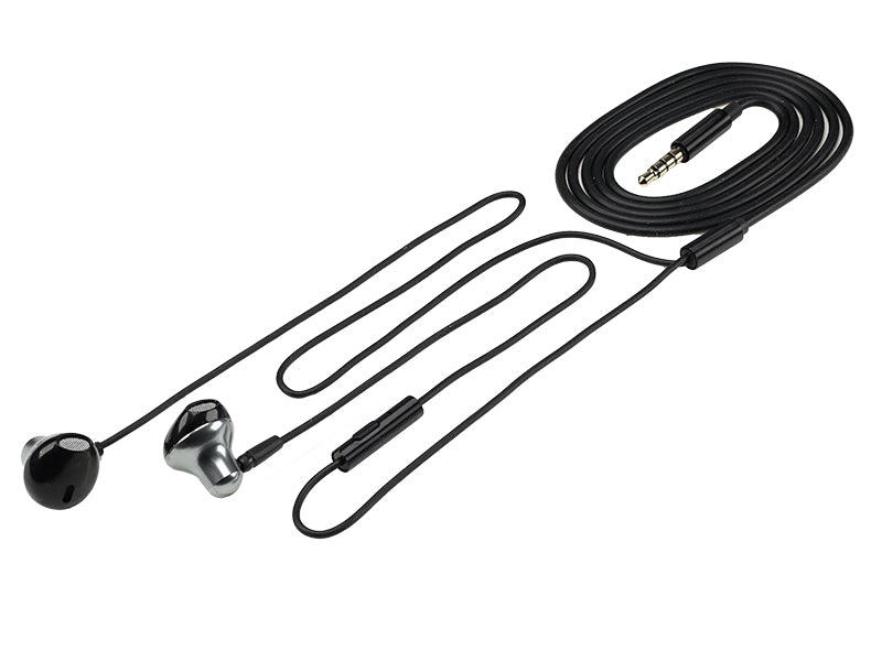 Ακουστικά in-ear WAYME με μικρόφωνο και βύσμα AUX 3,5 mm