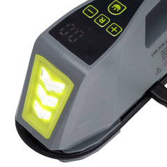 Συμπαγής αεροσυμπιεστής 12V και 230V με φακό LED