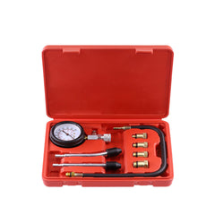 Compressietester set 8-delig voor benzinemotoren 