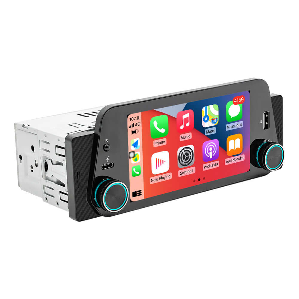 Universal - ραδιόφωνο 5" 1-DIN με Apple CarPlay και Android Auto – Bilmedie.dk