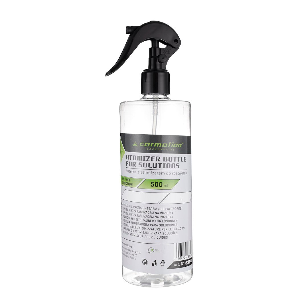 Μπουκάλι ψεκασμού 500 ml με on/off σπρέι από τη CARMOTION