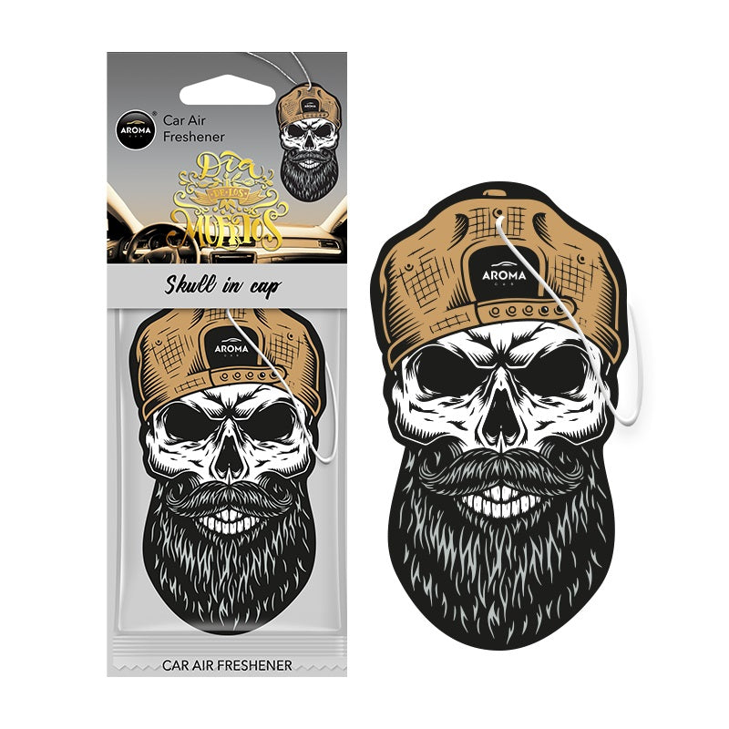 Aroma Car Muertos Skull in a Cap luftfrisker til bil