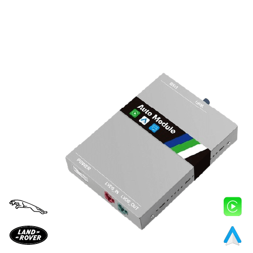 CarPlay και Android Auto στην αυθεντική οθόνη Jaguar/Land Rover/Range Rover – Bilmedie.dk