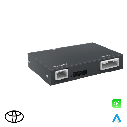 CarPlay και Android Auto στην αυθεντική οθόνη Toyota – Bilmedie.dk