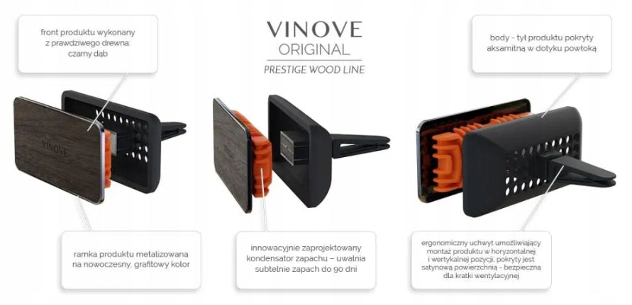Classic Leather Line Indianapolis bilduft fra VINOVE