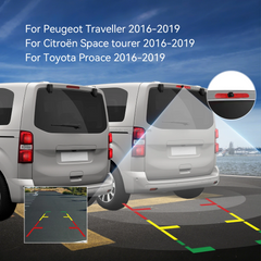 Κάμερα οπισθοπορείας Peugeot Traveller/Citroën SpaceTourer/Toyota Proace Verso 2016–2019 