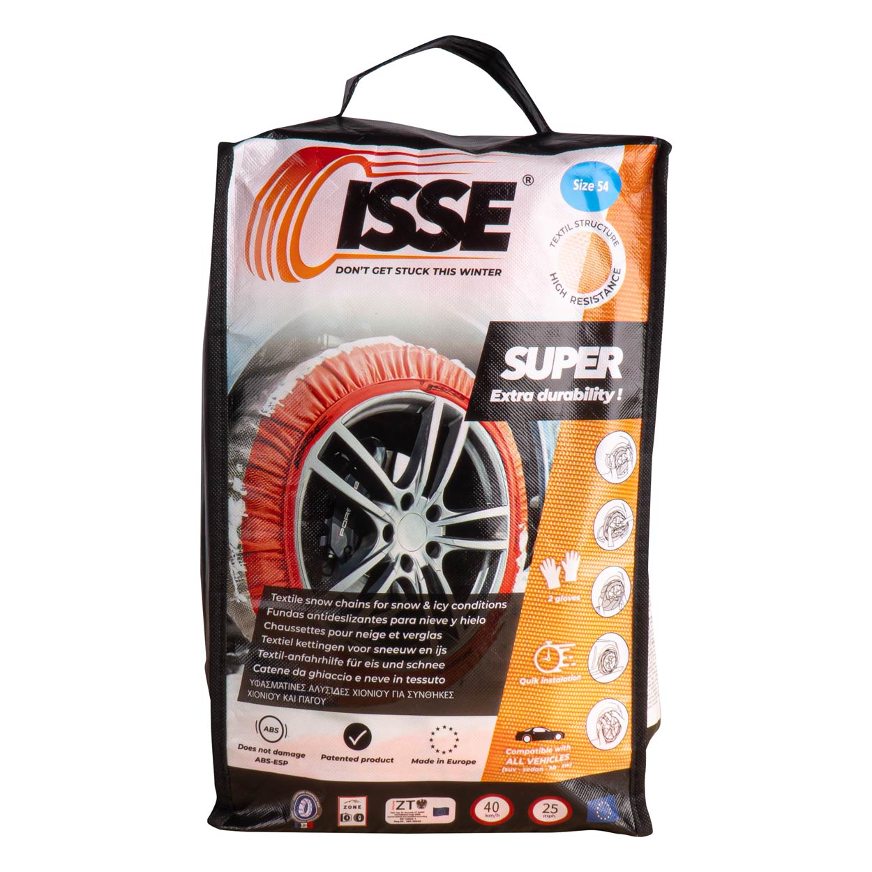 Isse Super 74 tekstil-snekæder