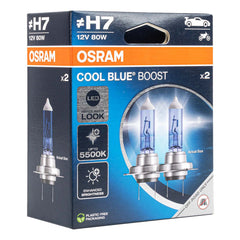 Λάμπες αλογόνου Osram H7 Cool Blue Boost 12 V 80 W με βάση PX26d