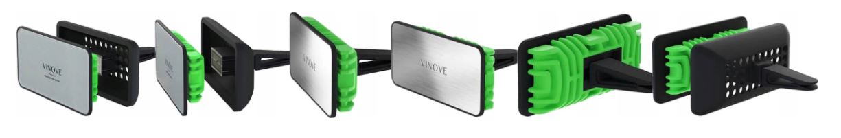 VINOVE Prestige London Riverwood bilduft og emballage