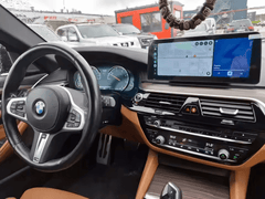 <h2>BMW 5-serie 17-23 ραδιόφωνο 12,3" με Apple CarPlay και Android Auto</h2> 