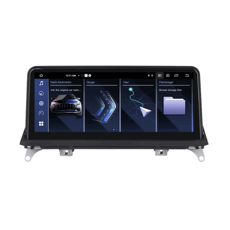 BMW X5/X6 07-14 - Ράδιο 10,25" με Apple CarPlay και Android Auto – Bilmedie.dk