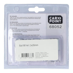Carpoint αντικλεπτικά μπουλόνια τροχών M14x1,5x26mm D-σφαιρική έδρα 