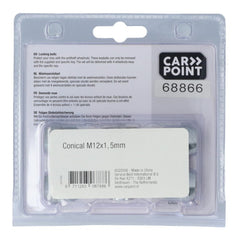 Carpoint αντικλεπτικά μπουλόνια τροχών M12x1,5 F σφαιρικής έδρας 