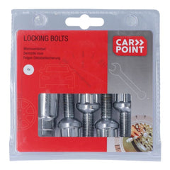 Αντικλεπτικά μπουλόνια τροχών Carpoint M12x1,5x26mm με σφαιρική έδρα C 