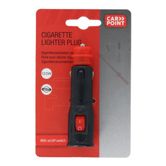 Carpoint βύσμα αναπτήρα 12/24V με διακόπτη on/off 8A 