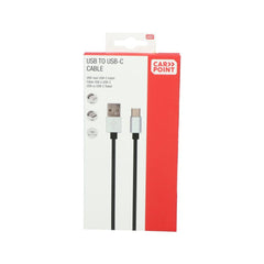Καλώδιο Carpoint USB-A σε USB-C, 1 μέτρο 