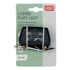 Φωτιστικό πινακίδας Carpoint 12V E11 72 mm 