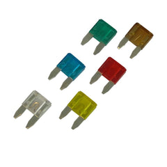 Carpoint μίνι επίπεδες ασφάλειες, assorti 7,5-30 A, 6 τεμ. 