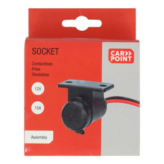 Carpoint μονοπολικό φις προέκτασης 1x12/24V 