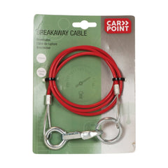 Συρματόσχοινο ασφαλείας Carpoint για τρέιλερ 110 cm 1000 N / 98 kg 