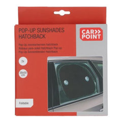 Carpoint αναδιπλούμενα σκίαστρα παραθύρων για hatchback 