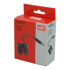 Υποδοχή Carpoint 2 κατευθύνσεων ISO 4165 2x12/24V 
