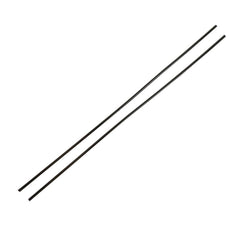 Προστατευτικά πόρτας Carpoint, μαύρα, 2 x 60 cm 
